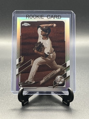 #ad 2021 Topps Chrome Clarke Schmidt #115 Sepia Refractor RC $2.00