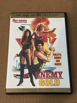 Enemy Gold (DVD, 2002, Directors Cut Special Edition) Andy Sidaris RARE OOP