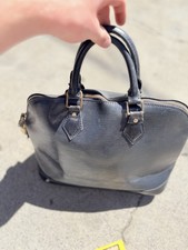 Louis Vuitton Epi Alma Handbag M52142 Black L...
