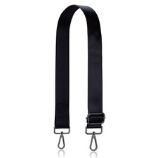 Allzedream Wide Purse Strap Replacement Crossbody Shoulder Bag Adjustable Black