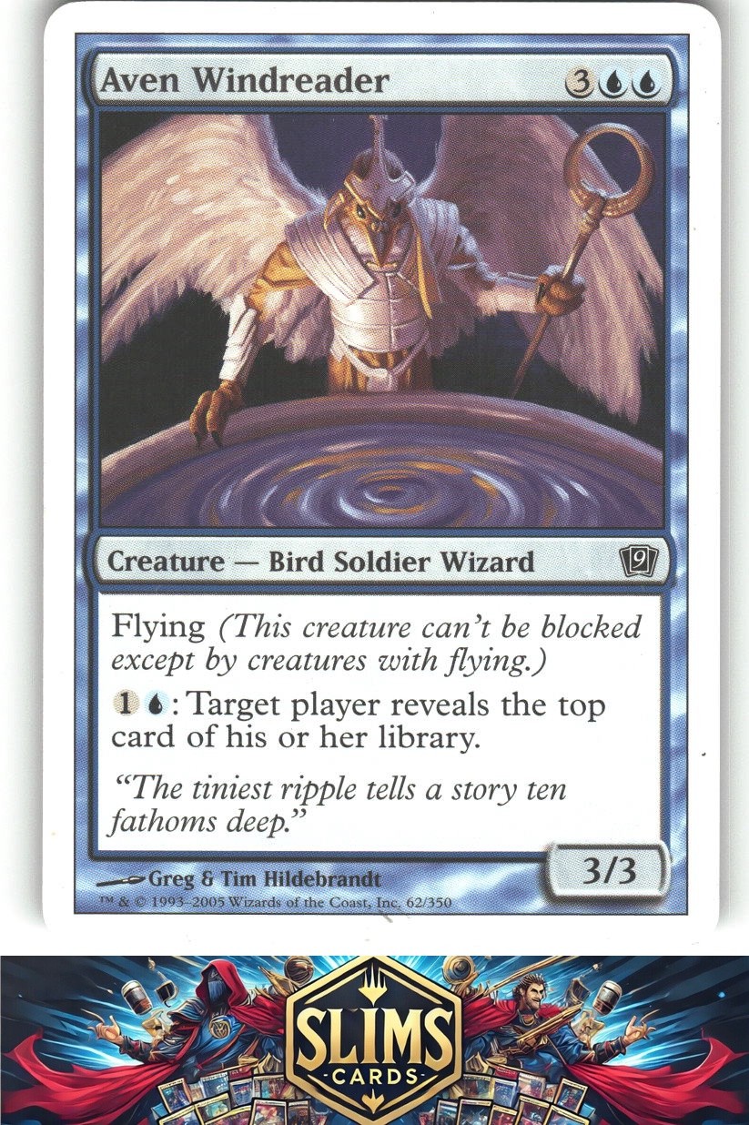 Aven Windreader - 9th Edition - MTG - Common - #62 - NM