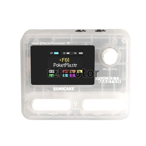 Guitarra Eléctrica Sonicake Pocket Master Procesador Integral Multiefectos BT - Imagen 4 de 25