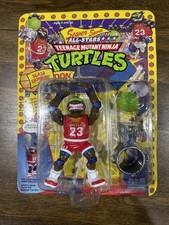 Playmates 1991 TMNT Ninja Turtles All Stars Slam Dunkin Don SEALED Figure