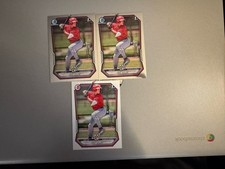 2026 1st Bowman Lot Of 3 Chrome Paper Washington Nationals Coy James T3