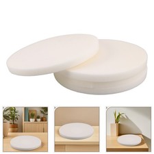 4pcs Round Foam Filling for Seat Cushion - Floor Mat Stuffing Refill for Pillow