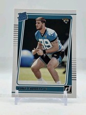 2021 Panini Donruss Luke Farrell #307 Rated Rookie Jacksonville Jaguars
