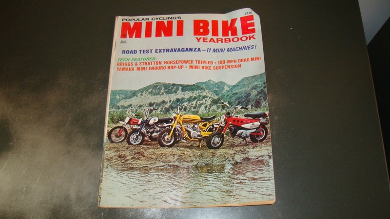 POPULAR CYCLINGS MINI BIKE YEARBOOK MAGAZINE 1971