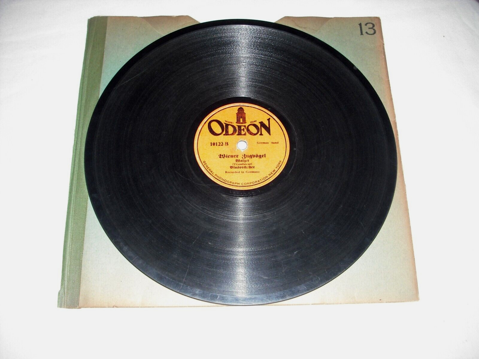 BUMMELPETRUS (1924) ODEON 10" Shellac Single