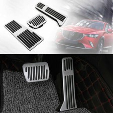 Pédale Repose Pieds Pads Fuel Brake Pedal Accessories pour Mazda 3 6 CX-3 CX-5
