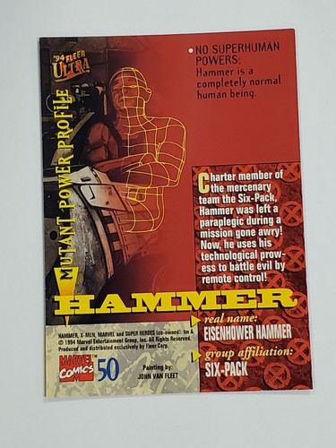 1994 Fleer Ultra X-Men Wolverine Deadpool Basiskarte Finish Ihr Set Sie wählen - Bild 99 von 293