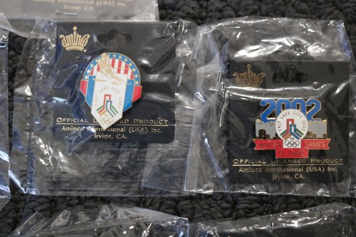 2002 Salt Lake City Winter Olympics Pins Lot of 10 Aminco Brand New - Picture 4 of 6