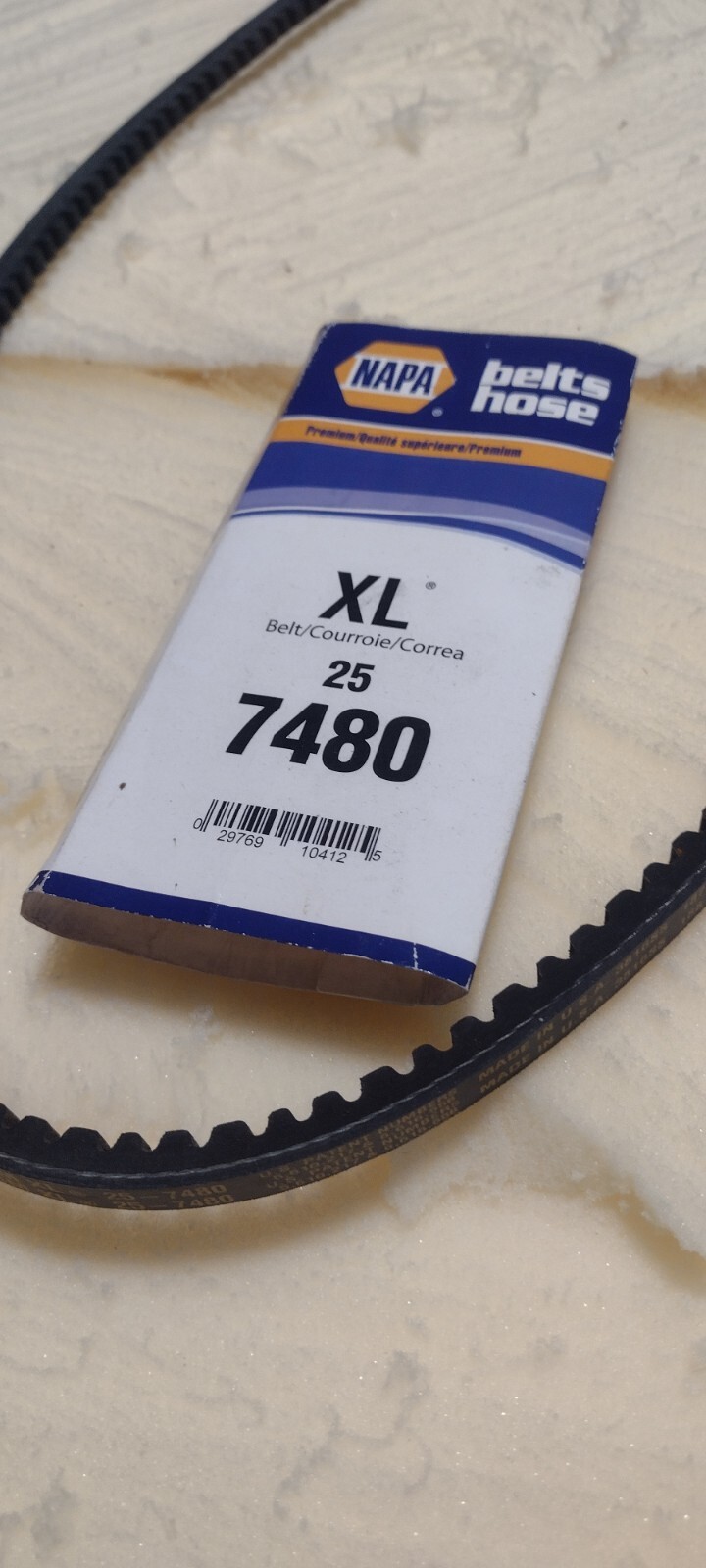 Napa Belt Hose XL 25 7480 NOS eBay