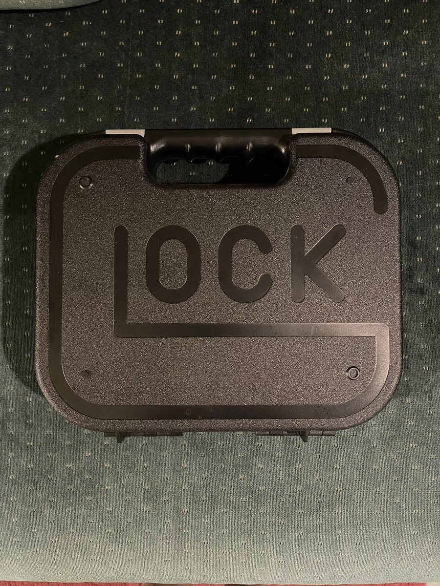 GLOCK G19 Gen5 + 収納バッグ Glock 19 Gen 5 OEM Factory Clamshell Folding Padded Pistol Case | eBay