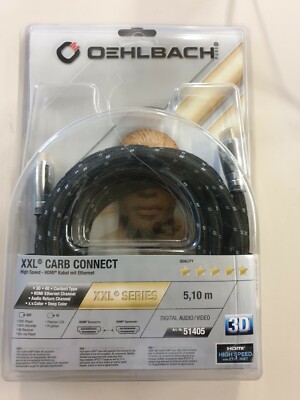 Oehlbach! XXL Carb Connect 5,10m (51405) HDMI Connector/HDMI Connector**