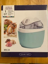 Master - One Quart Electric Ice Cream, Frozen Yogurt, Gelato, & Sorbet Maker