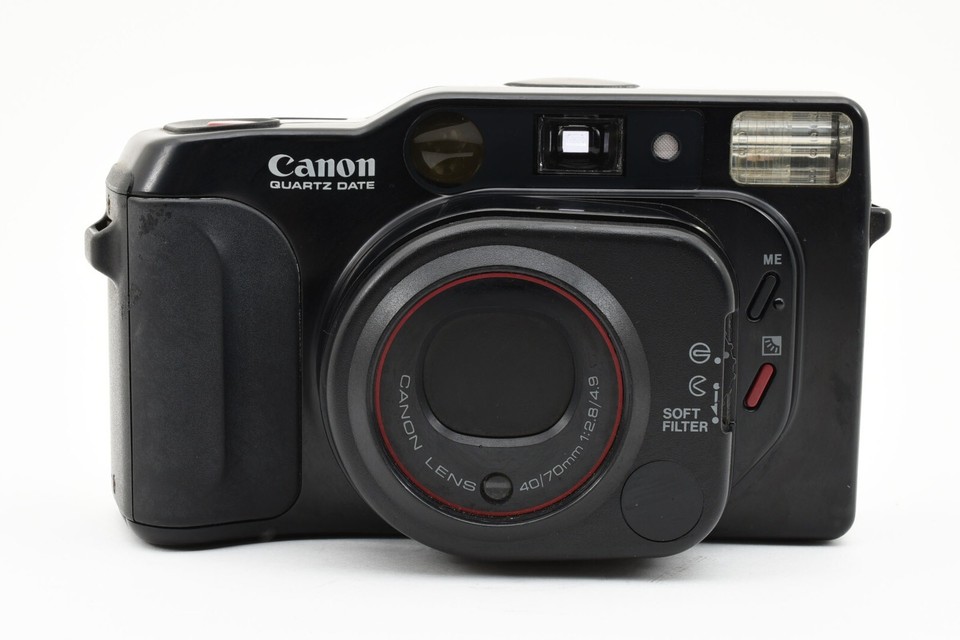 【NEAR MINT】 Canon Autoboy TELE QUARTZ DATE Point & Shoot Film Camera