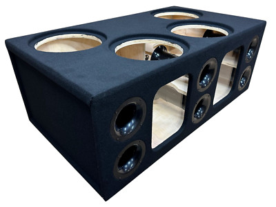 Custom Ported Sub Enclosure Box for 4 12'' Skar Audio VXF-12 VXF Subs ~ BIRCH ~