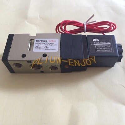1Pcs New DKC Pneumatic Solenoid Valve DSF352S AC220V #A6-9
