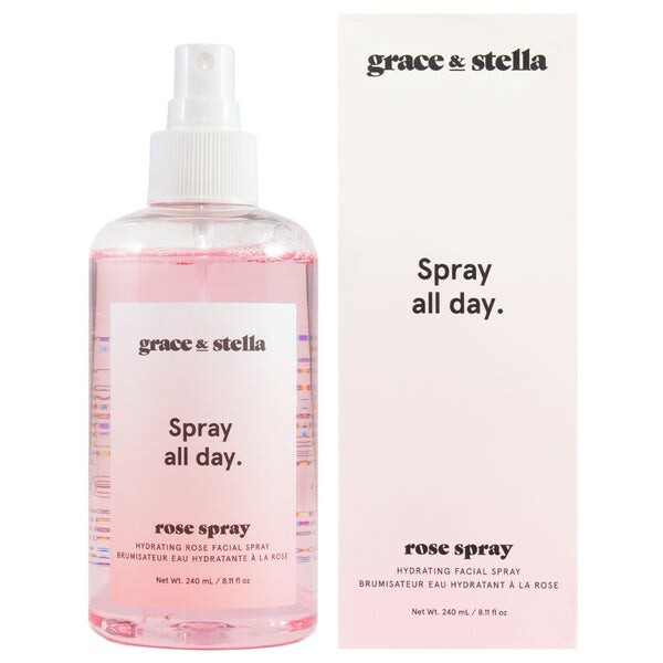 Grace And Stella Rose Hydrating Facial Spray New 240 ML 8.11 OZ  Sealed