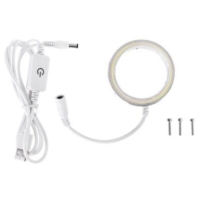 Upgraded Microscope Accessories 60 LED Adjustable Light For STEREO