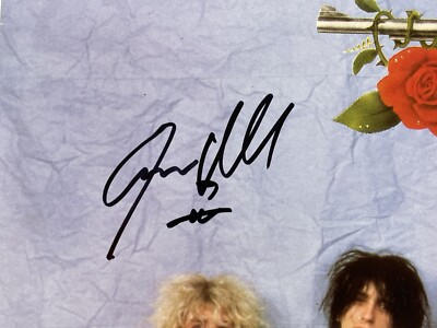 Guns N' Roses Signed 12
