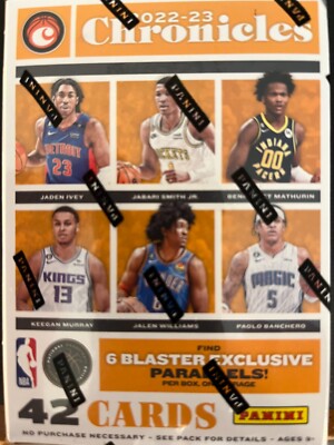 2022-23 Panini Chronicles Basketball Factory Sealed 6 Pack Blaster Box FREE SHIP