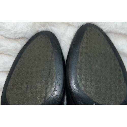 Zapatos de salón de cuero LAUREN RALPH LAUREN 8.5 B Hala negros punta cerrada. - Imagen 6 de 7