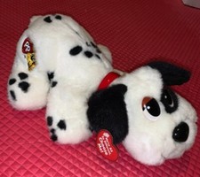 Mattel Interactive Pound Puppy Plush Dalmatian Barks Pants Whines Head Moves 13"