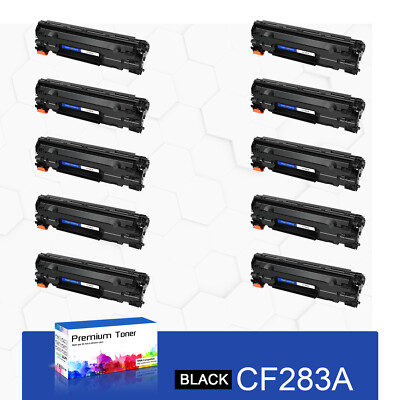 10PK CF283A  83A Toner for HP LaserJet Pro MFP M125nw M125rnw M127fn M225dn