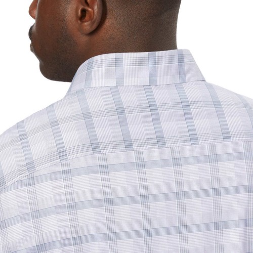 Camisa de vestir para hombre Calvin Klein sin arrugas, ajuste regular colores: azul/púrpura/rojo - Imagen 20 de 31
