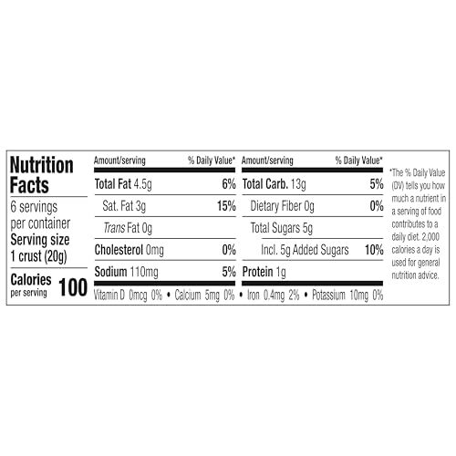 Keebler Ready Crust Mini Graham Cracker Pie Crusts 12 Pack of 6 Crusts - Picture 8 of 8