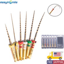 Easyinsmile Dental Endo Rotary Files X3-Pro Gold Taper Niti Files for Root Canal