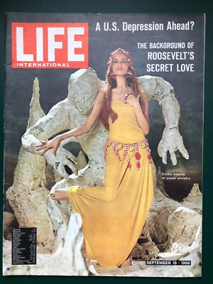 LIFE International September 19, 1966, The Background of Roosevelt´s secret Love