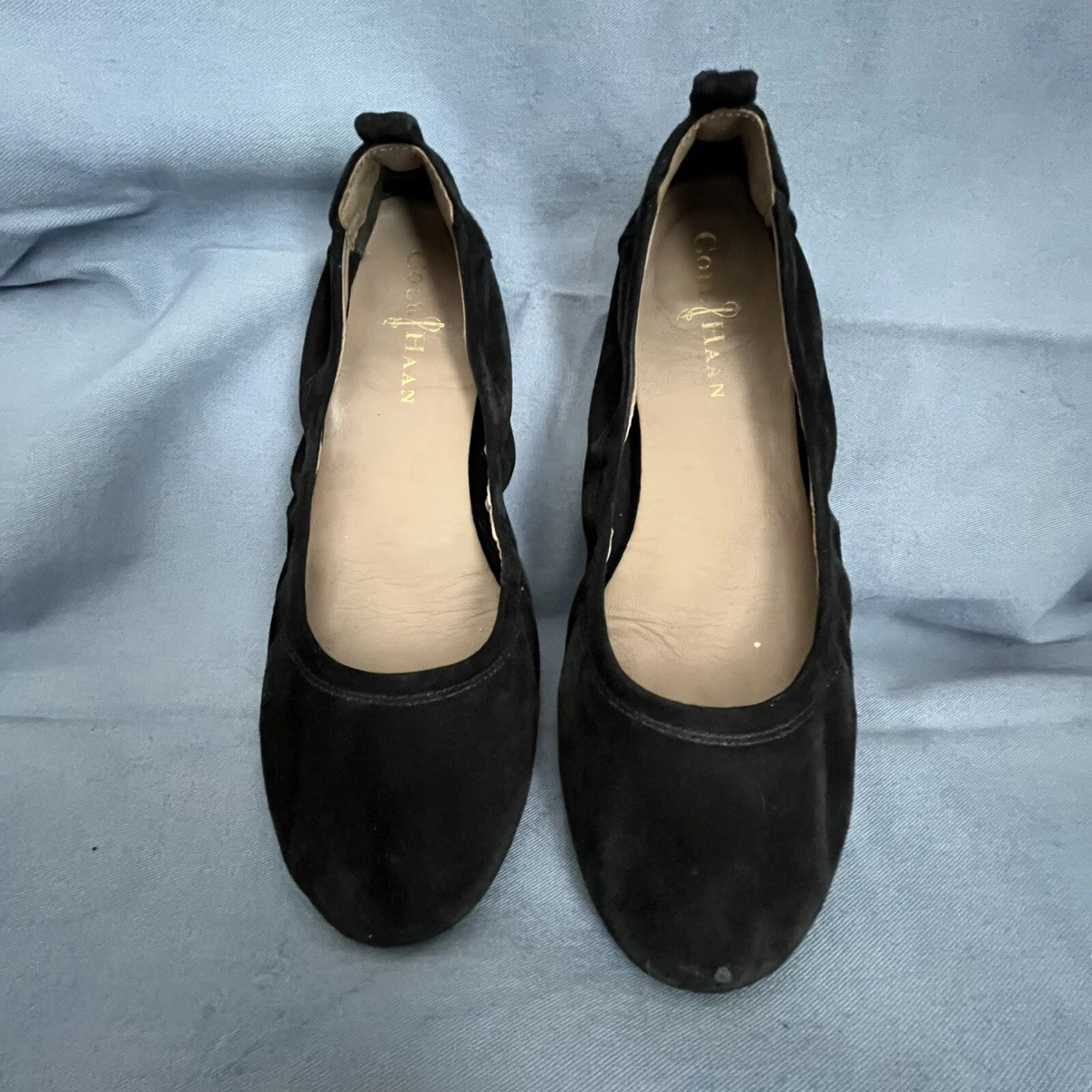 Cole haan black flats top