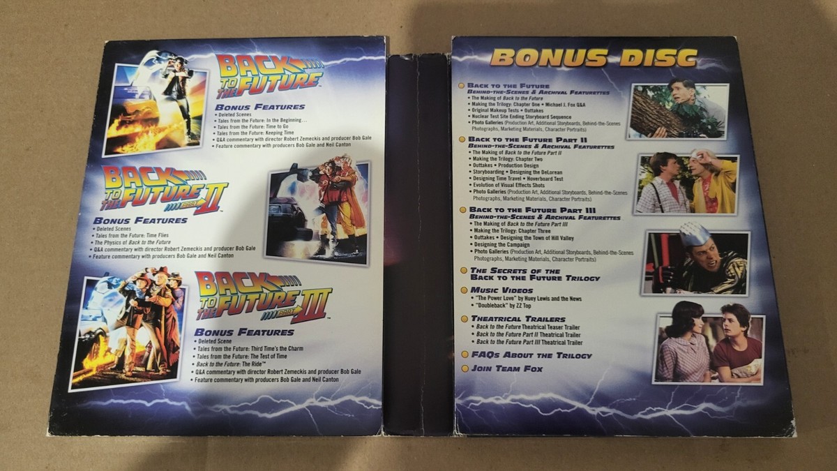 Back to the Future: 25th Anniversary Trilogy (DVD, 2010, 7-Disc