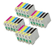 20 CARTUCCE PER EPSON Stylus SX235W SX445W SX440W SX130 BL12