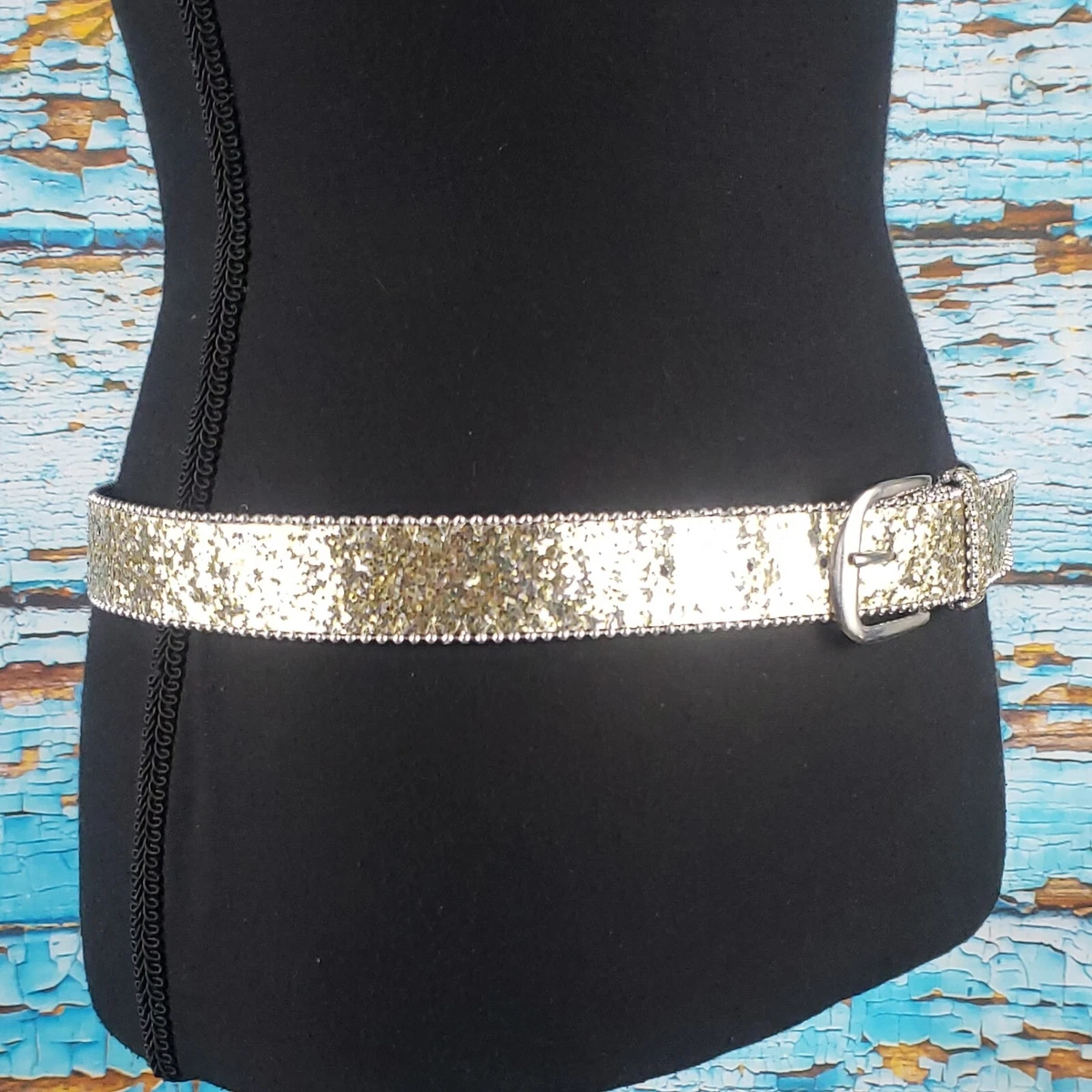 Girls on sale glitter belt