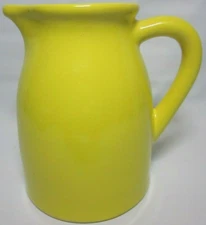 Jug Gorgeous Mid-Century in Striking Deep Yellow Possibly Italian. Excell Condit