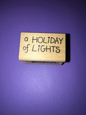 Memory Box Rubber Stamps stamp - A Holiday of Lights