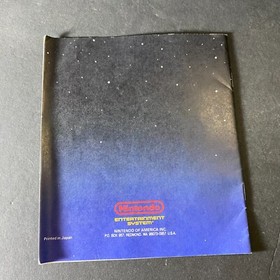 ORIGINAL NINTENDO NES ZAPPER INSTRUCTION BOOK BOOKLET MANUAL 1988 - Manual Only