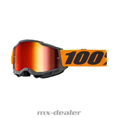 100 % Prozent Accuri2 Orange II Crossbrille MX Motocross Enduro Cross Brille MTB