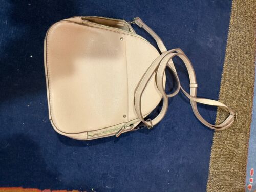"A New Day" Backpack Handbag Biege Purse - Picture 2 of 4