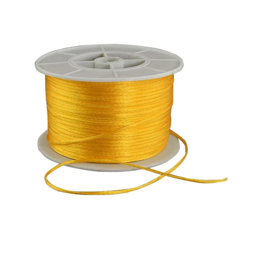 1-3-5-10m Chinese Macrame Knot Making Nylon Cord Thread Soft Satin Round 1mm dia - Picture 18 of 39