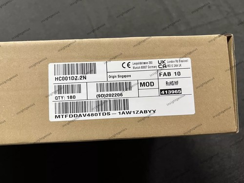 1pcs Micron 5300 PRO 480GB M.2 SSD SATA 6Gb/s MTFDDAV480TDS-1AW1ZABYY - Afbeelding 3 van 3