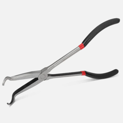 11 inch Electrical Disconnect Long Spark Plug Removal Pliers for Car Connectors