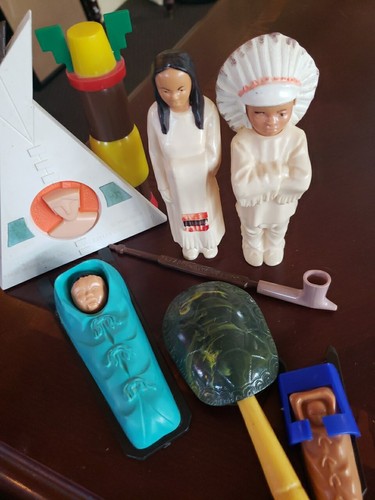 Childrens Toys. Indigenous Lot. St. Labre Indian School. Cultural.