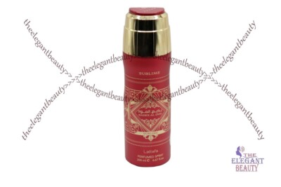 Sublime Badee Al Oud By Lattafa Perfumed Body Spray 6.67 oz (Lot) Unisex New