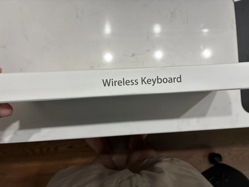 BOX ONLY! Apple Wireless Keyboard A1314 MC184LL/B Silver - READ DESCRIPTION - Image 3 of 3
