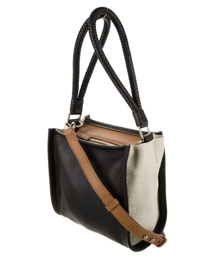 Bolso Cartera Pequeño Tamara Mellon Kiss Mini Granulado de Cuero Vitello de Becerro Foto 3 de 4