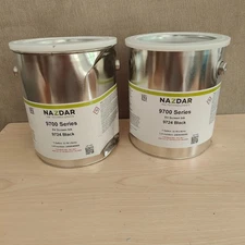 2 Gallons of Nazdar 9700 Series SV Screen Ink | 9724 Black